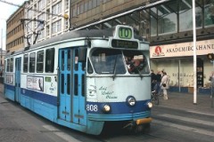 Tram class M29, Gothenburg, 2. September 2003